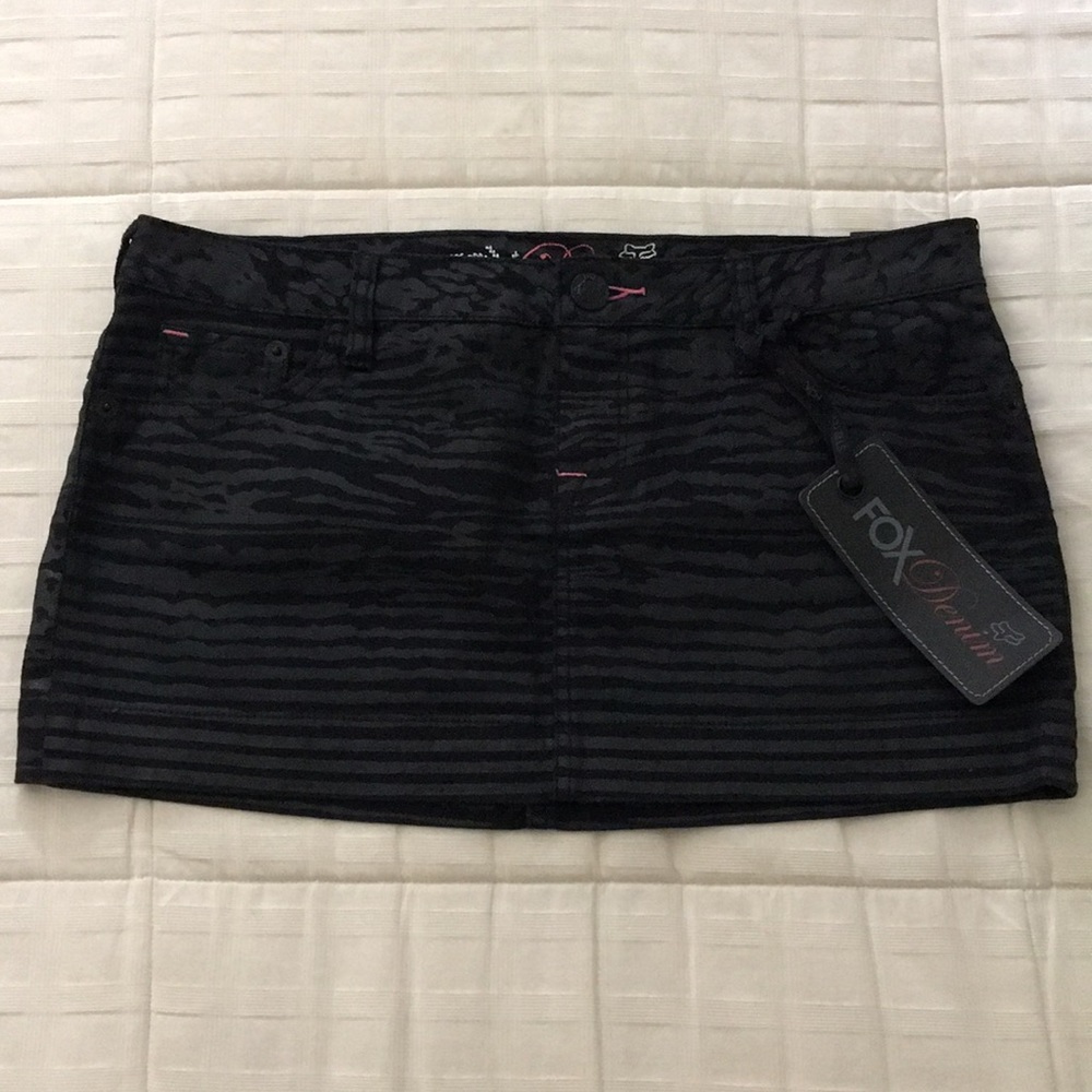 Black Fox Racing Mini Skirt